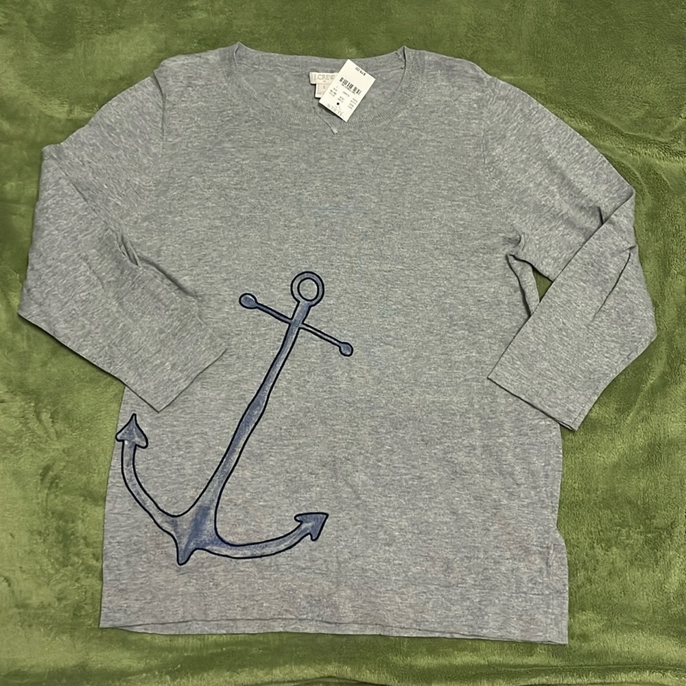 Jcrew shirt with anchor